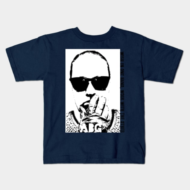 Wish in one hand Kids T-Shirt by Laborious ABG